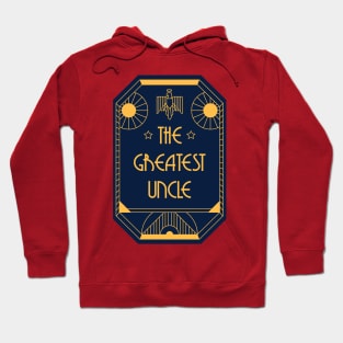 The Greatest Aunt - Art Deco Medal of Honor Hoodie